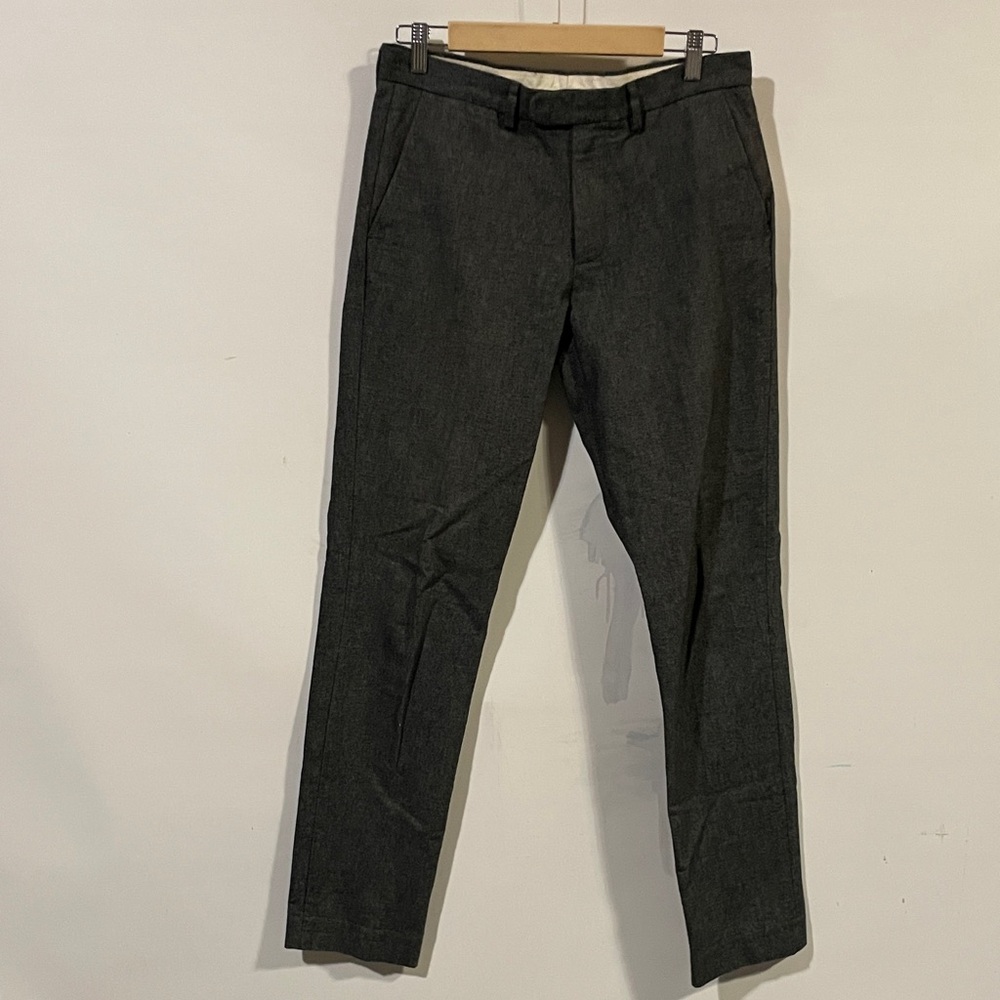 Men's Charcoal Gray Dress Pants
